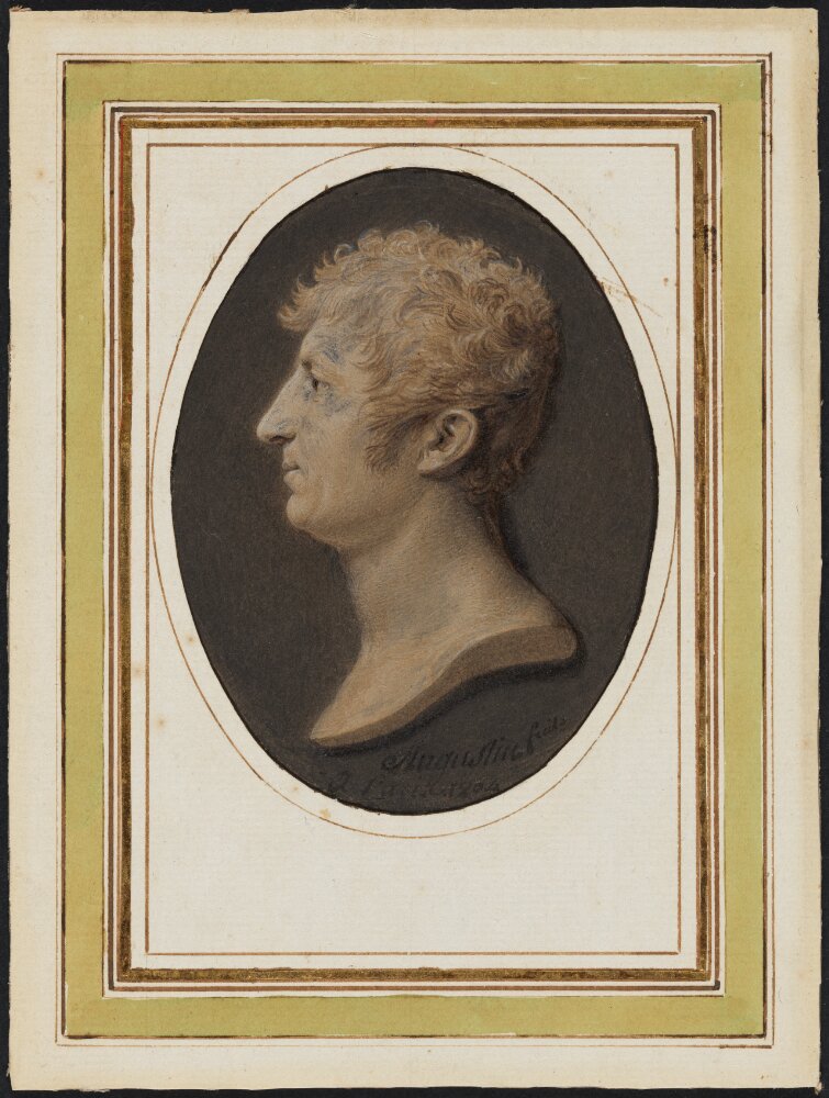 Jean-Baptiste Jacques Augustin, Unknown man, possibly the mining counselor Anders von Wahrendorff (1759-1848)