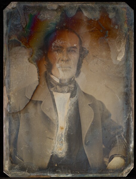 Jacob Byerly, [Portrait of a Man with Muttonchop Whiskers]