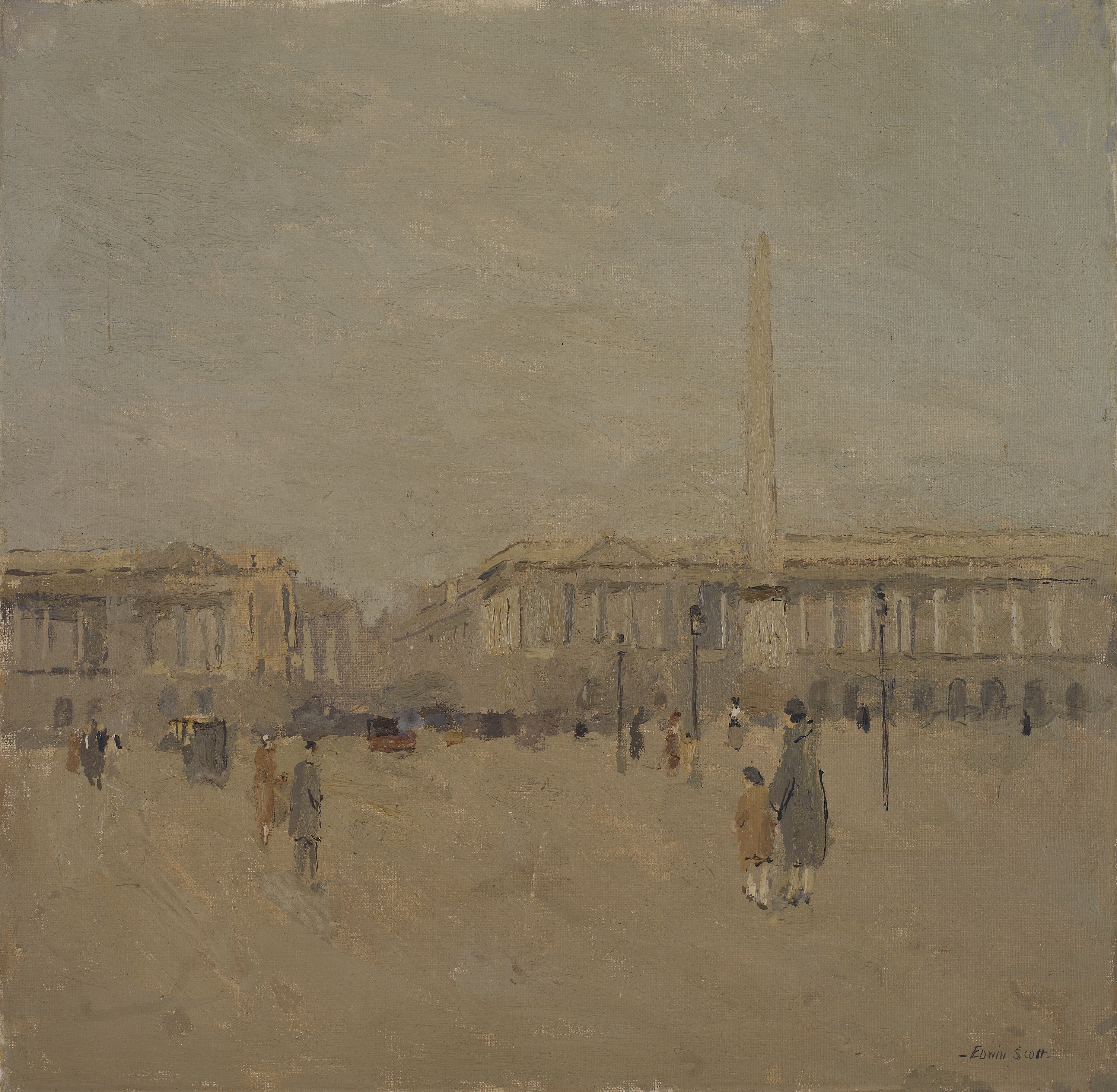Frank Edwin Scott, Place de la Concorde no. II