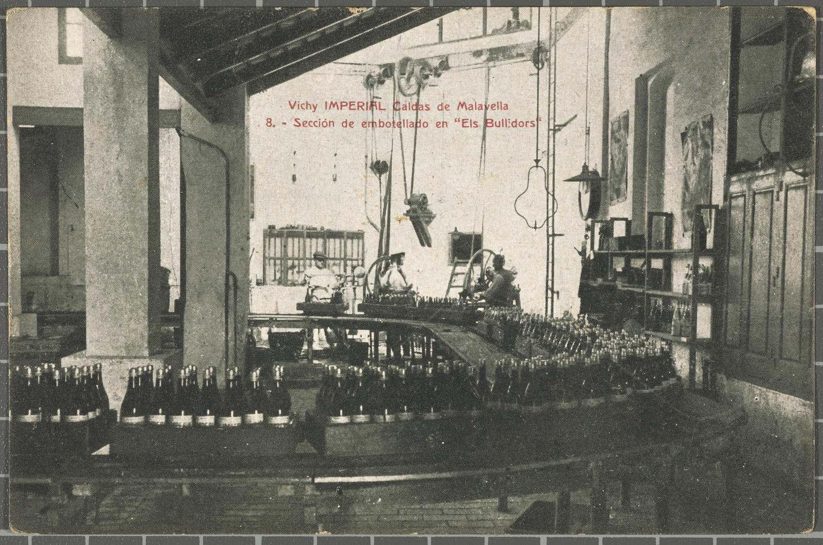 Desconegut, Vichy IMPERIAL Caldas de Malavella 8. Sección de embotellado en\ ‘Les Bullidors\’