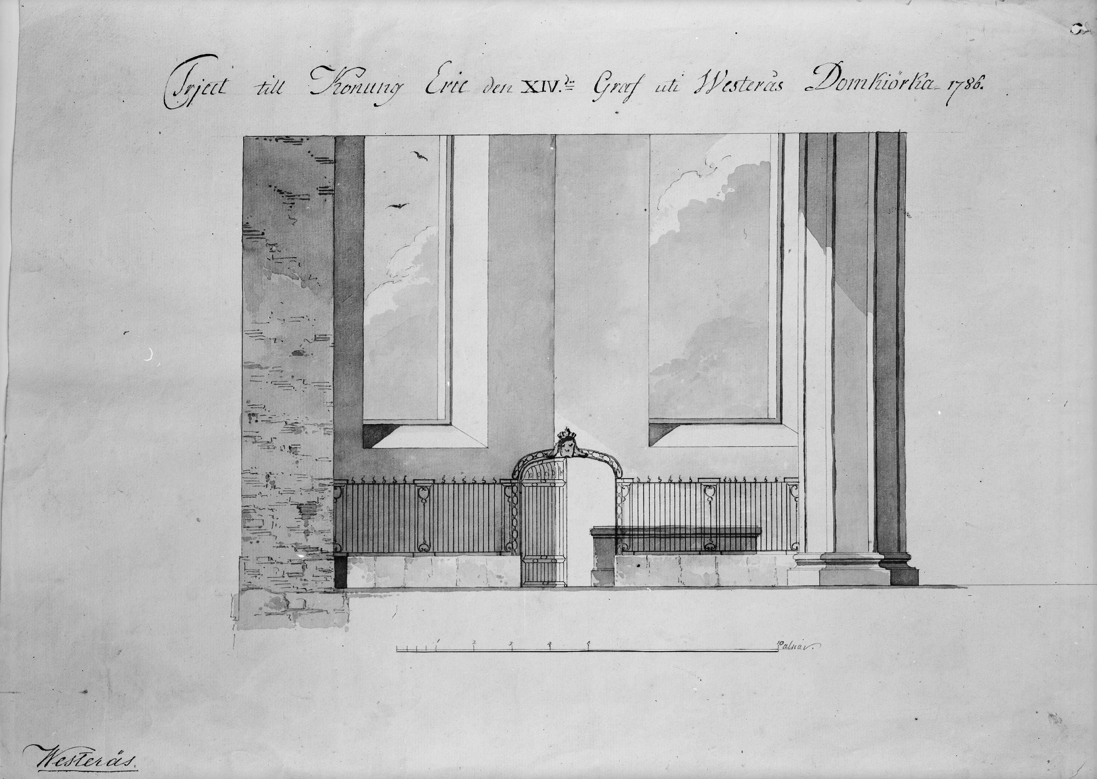 Nils Lagergren, Västerås Domkyrka