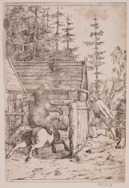 Lorenz Frølich, Bjørnen som rytter