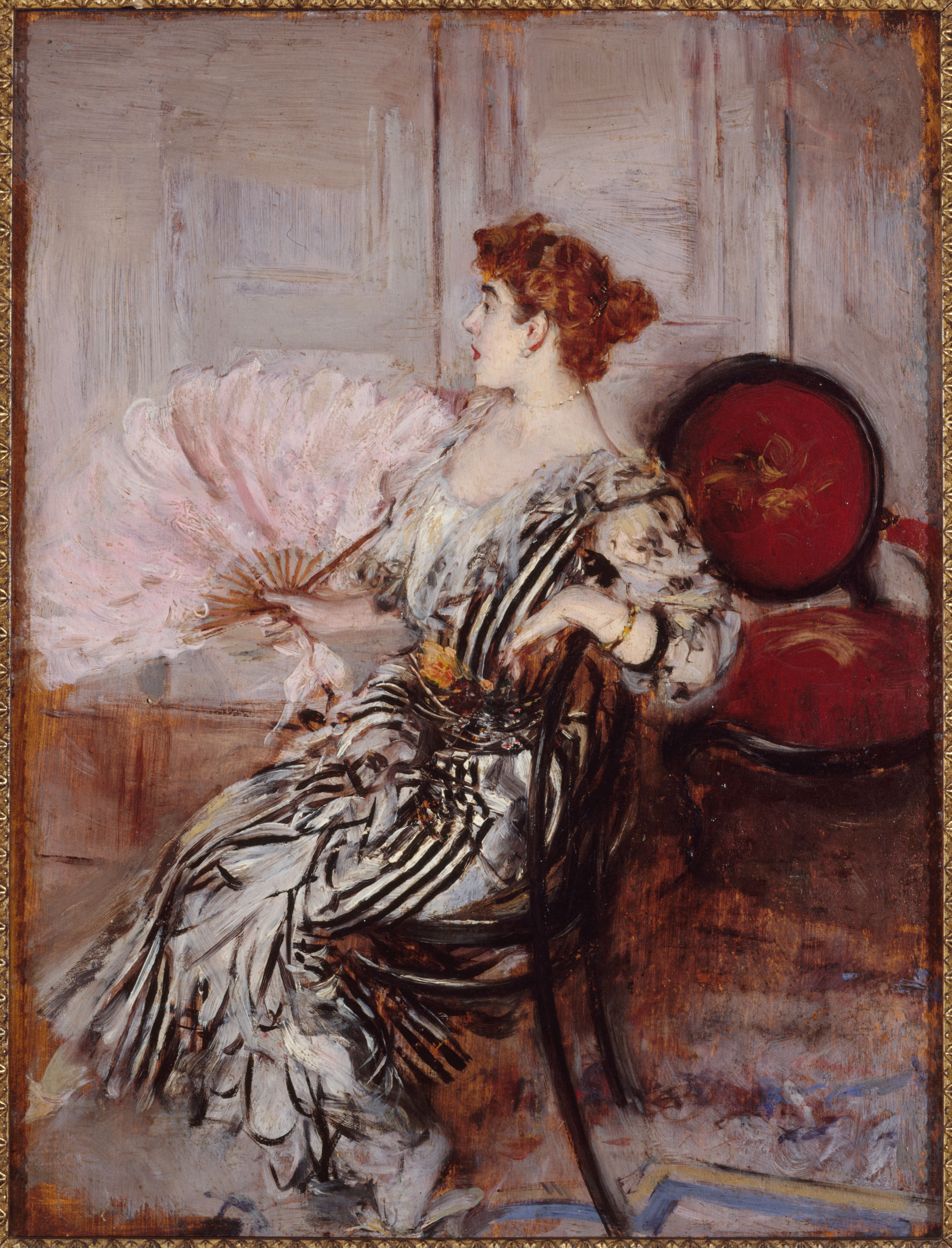Giovanni Boldini, Portrait de Madame Torri, danseuse à l'Opéra