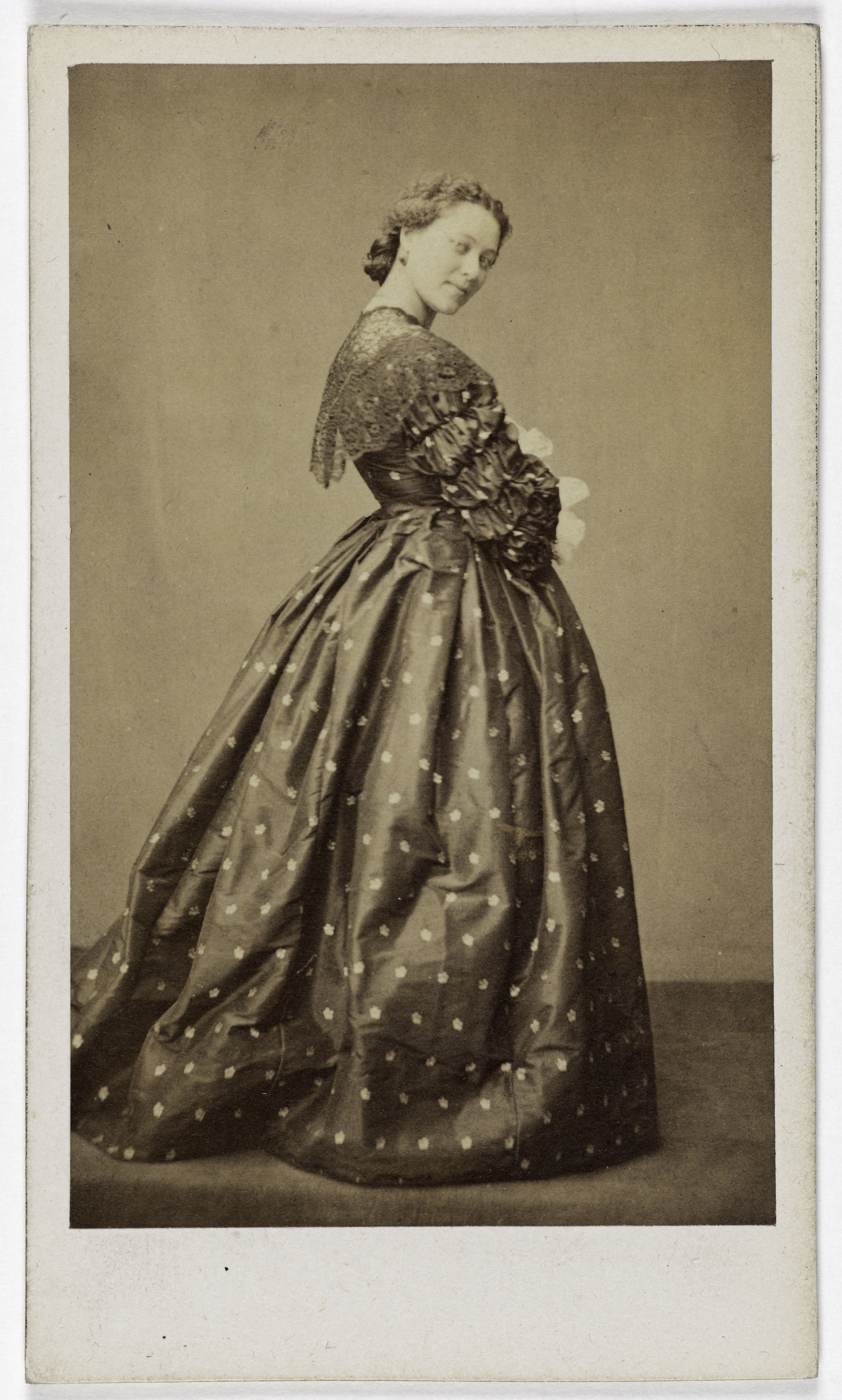 Pierre Petit & Trinquart, Portrait de Dubouchet (dite Plunkett), (actrice au théâtre du Palais Royal)
