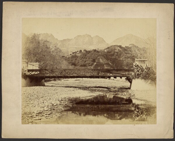 Louis-Alphonse Davanne, [Landscape with Bridge]