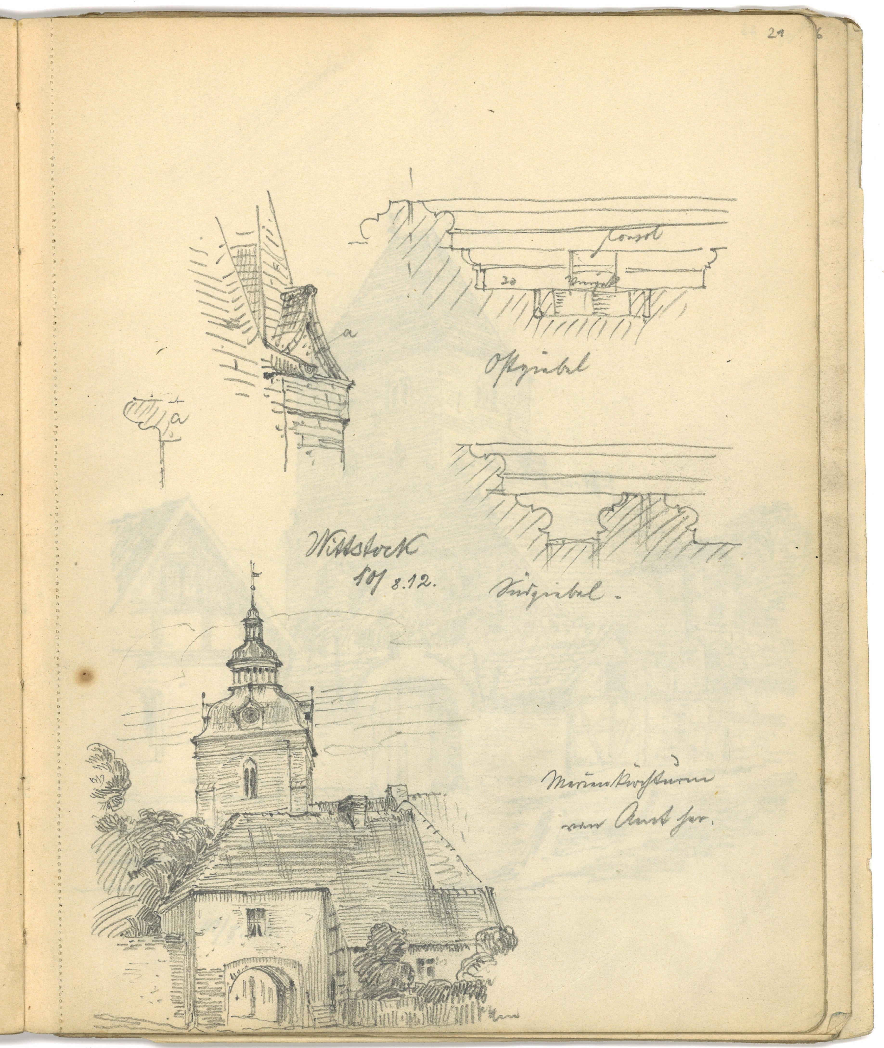 Otto Stiehl, Wittstock/Dosse: Marienkirchentum vom Amt aus