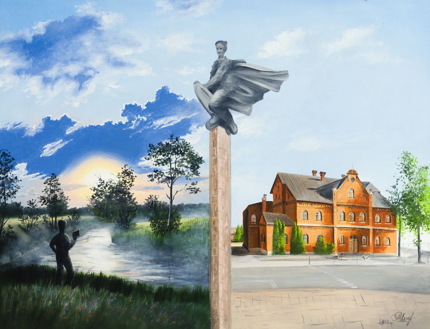 Alvina Unglininkienė, Poetui J. Janoniui atminti