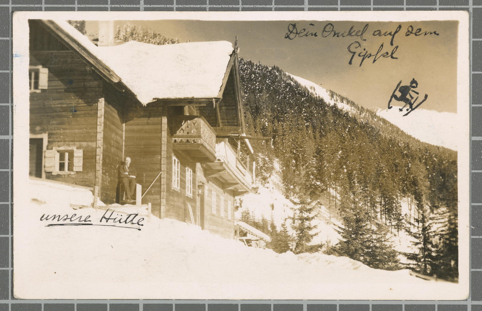 Desconegut, [Snowy landscape. Possibly from Schawz, Tyrol]