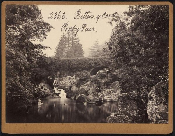 Francis Frith, Bettws y Coed.  Ponty Pair