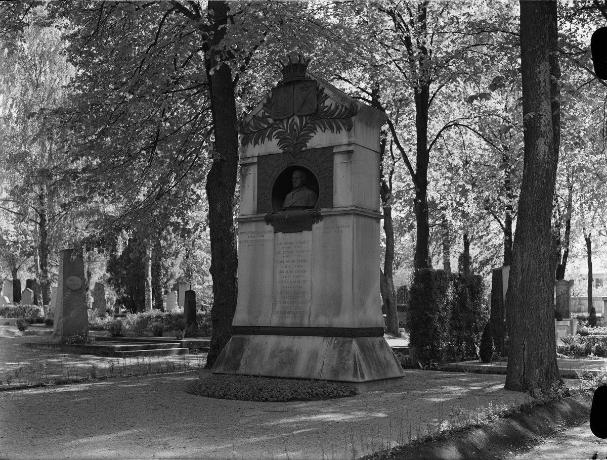Paul Sandberg, Uppsala Old Cemetery, Kungsgärdet, Uppsala 1950