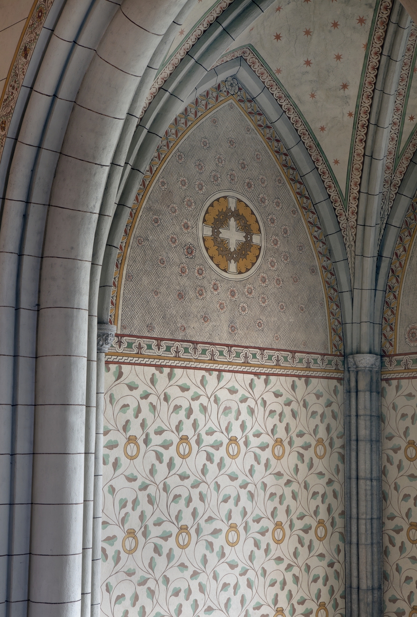 Olle Norling, Östra väggen i Stenbocks och Mennanders kor, Uppsala domkyrka, Uppsala 2013