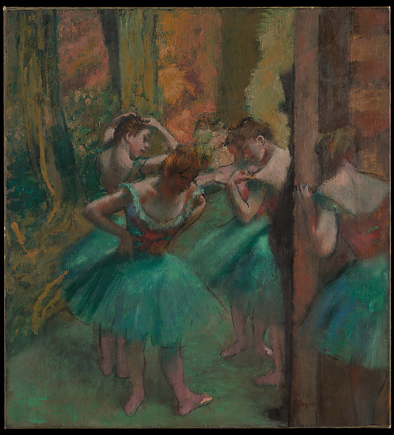 Edgar Degas, Dancers, Pink and Green