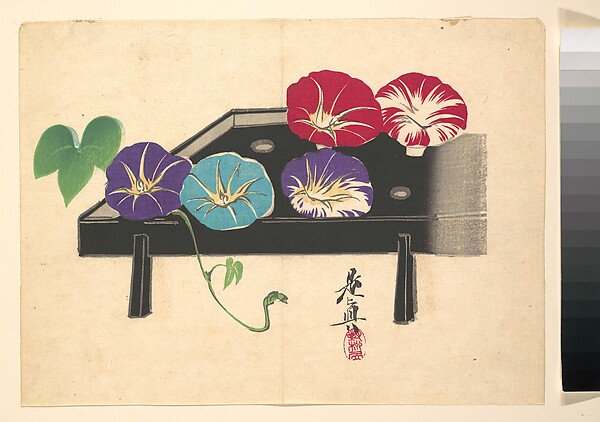 Shibata Zeshin, Morning Glories