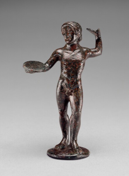 Unknown, Statuette of a Diskobolos
