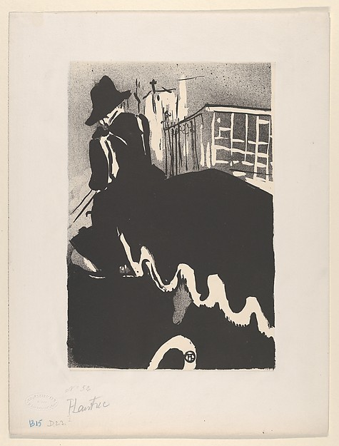 Henri de Toulouse-Lautrec, The Final Outing (from Les Vieilles Histoires)