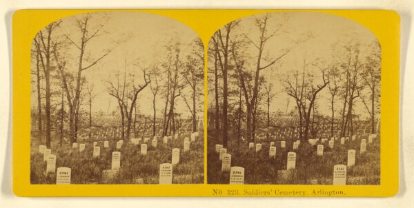 Benjamin West Kilburn, Soldiers' Cemetery, Arlington.