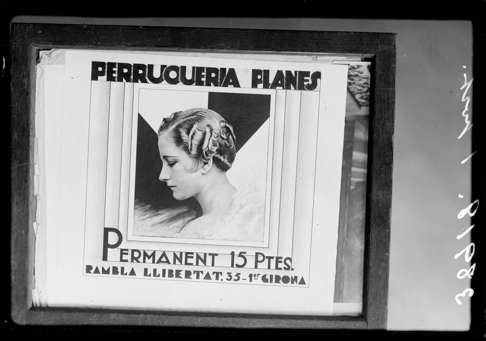 Desconegut, [Hairdressing Pottery Poster Plans]