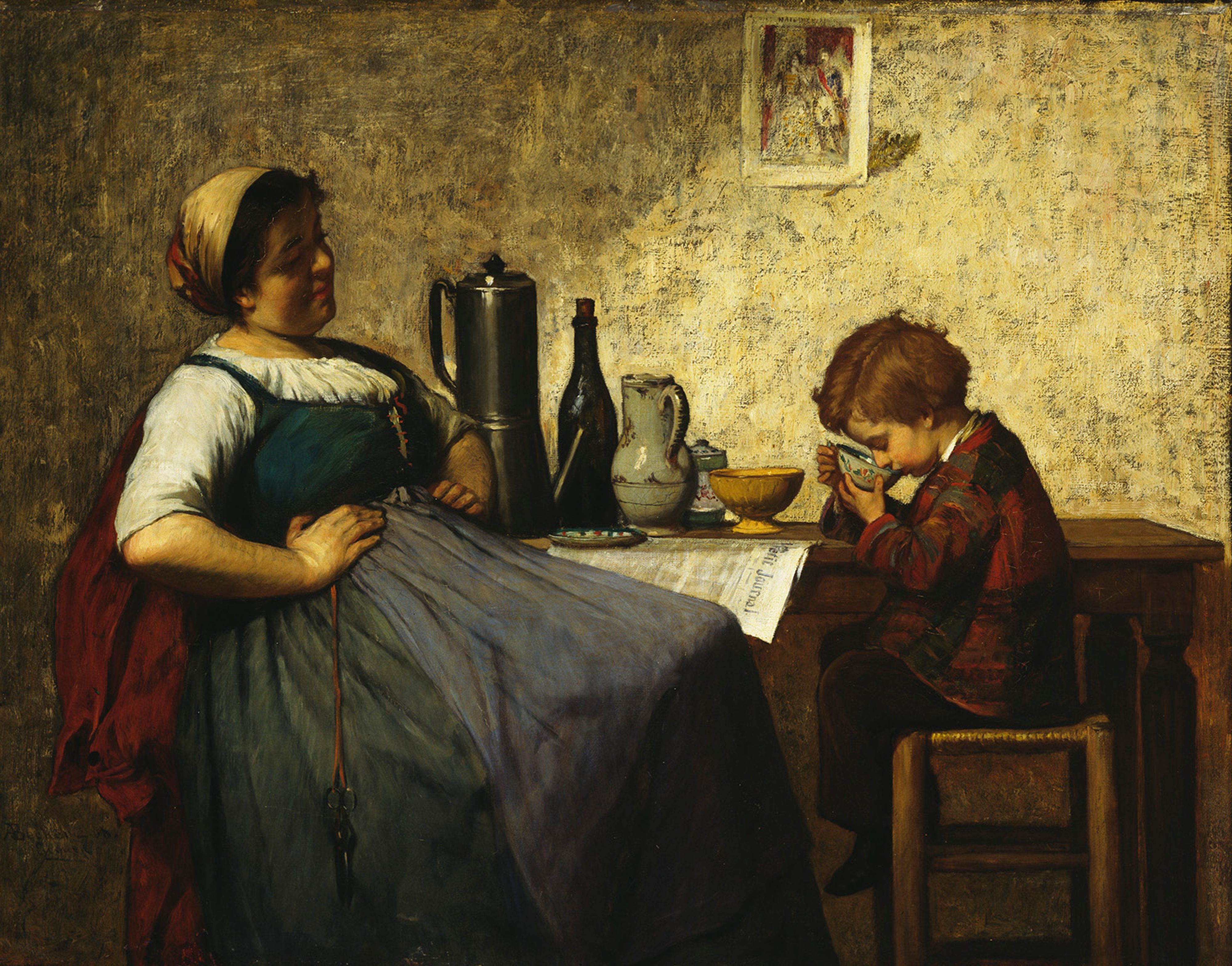 Adolf von Becker, Maternal Joy