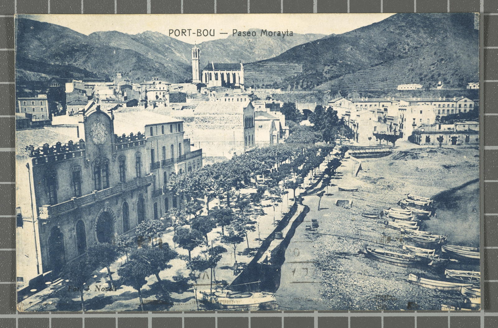 Desconegut, Port-Bou - Paseo Morayta