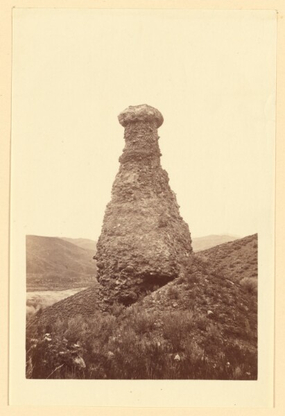 Carleton Watkins, [Devil's War Club, near Echo City, U.P.R.R. Utah]