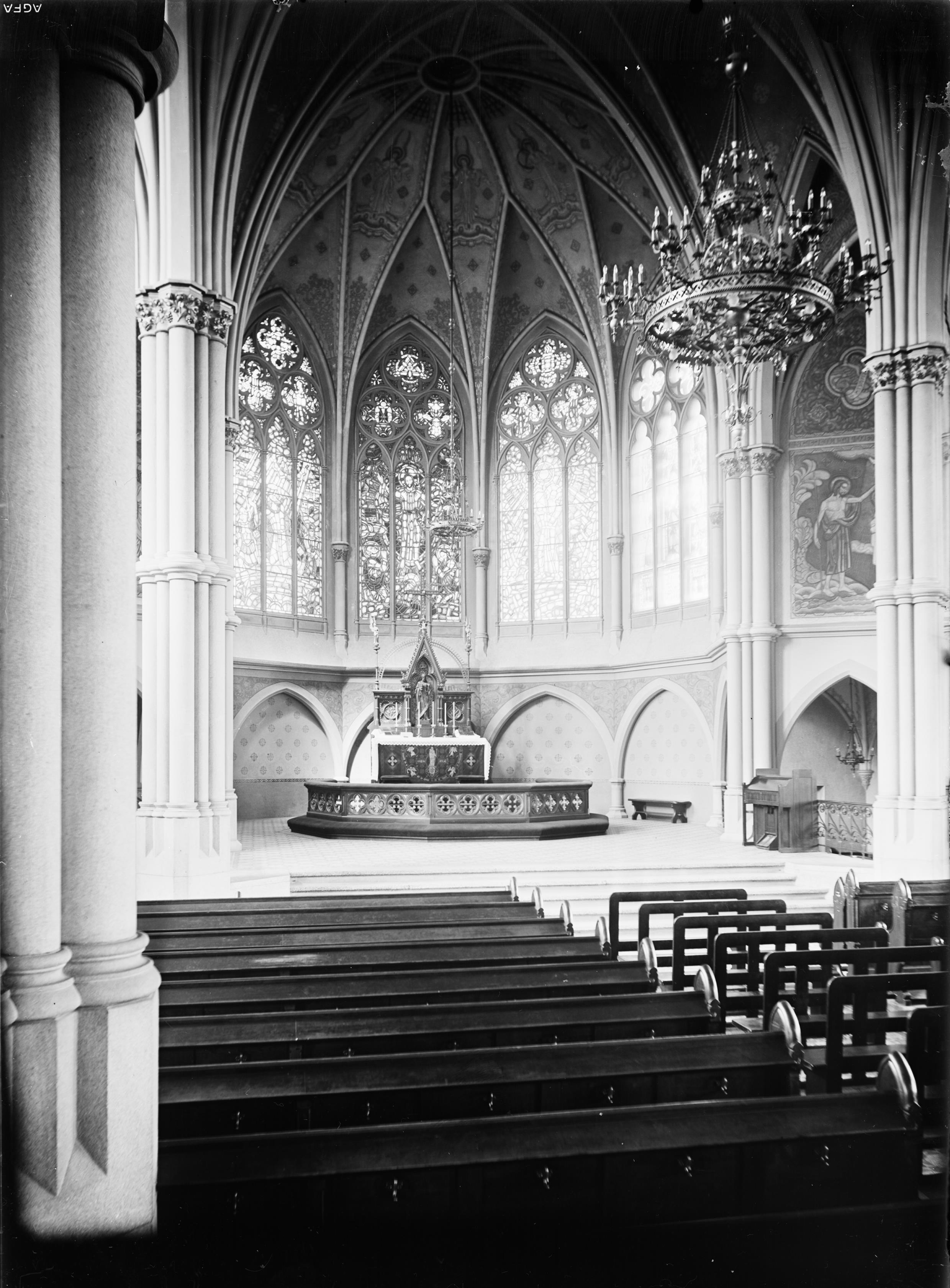 Axel Forssén, Oscar Fredriks kyrka