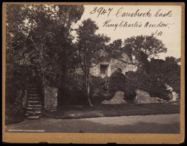 Francis Frith, Carisbrooke Castle.  King Charle's Window.  I.W.