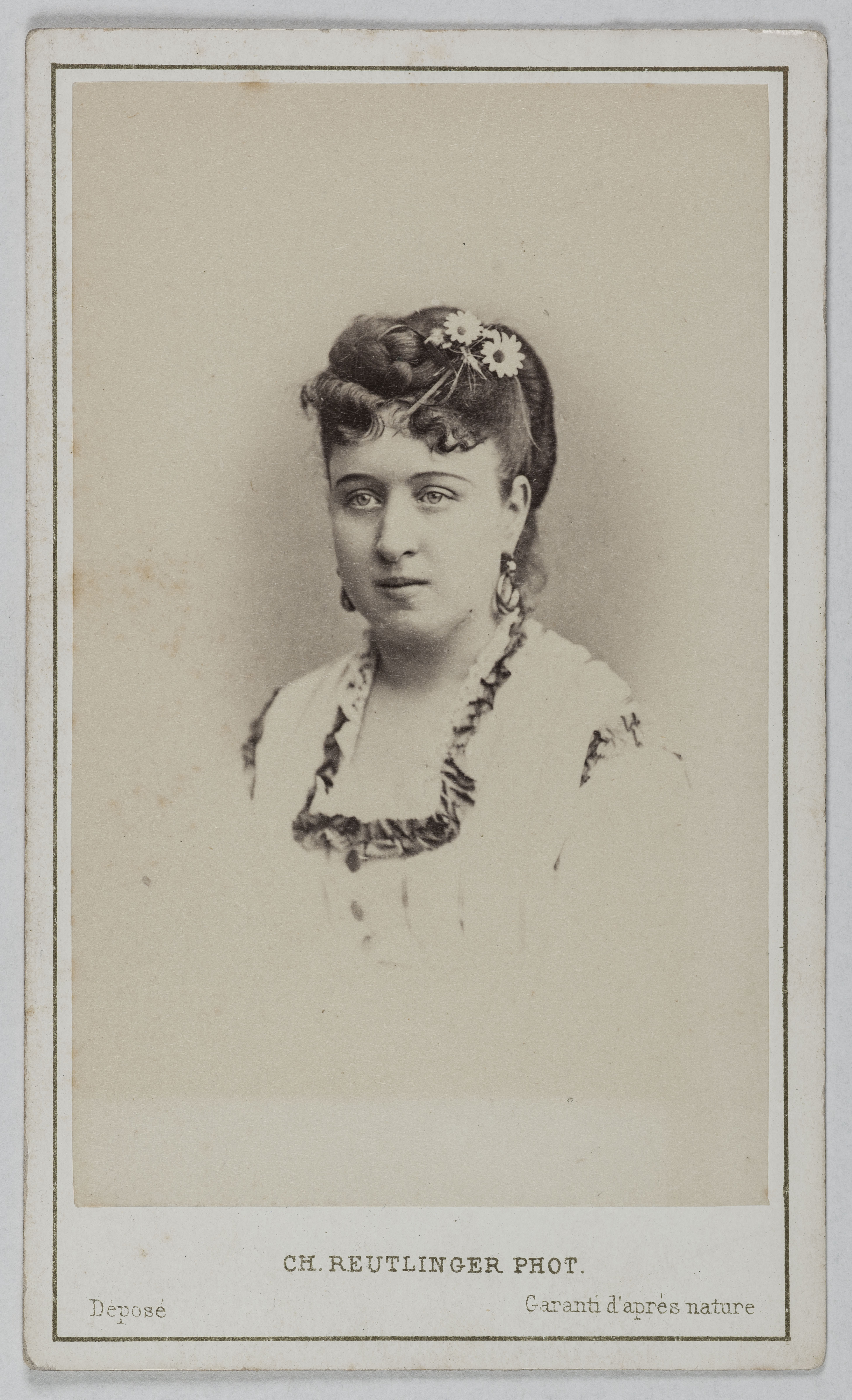 Charles Reutlinger, Portrait de Fillion Marie, (actrice)