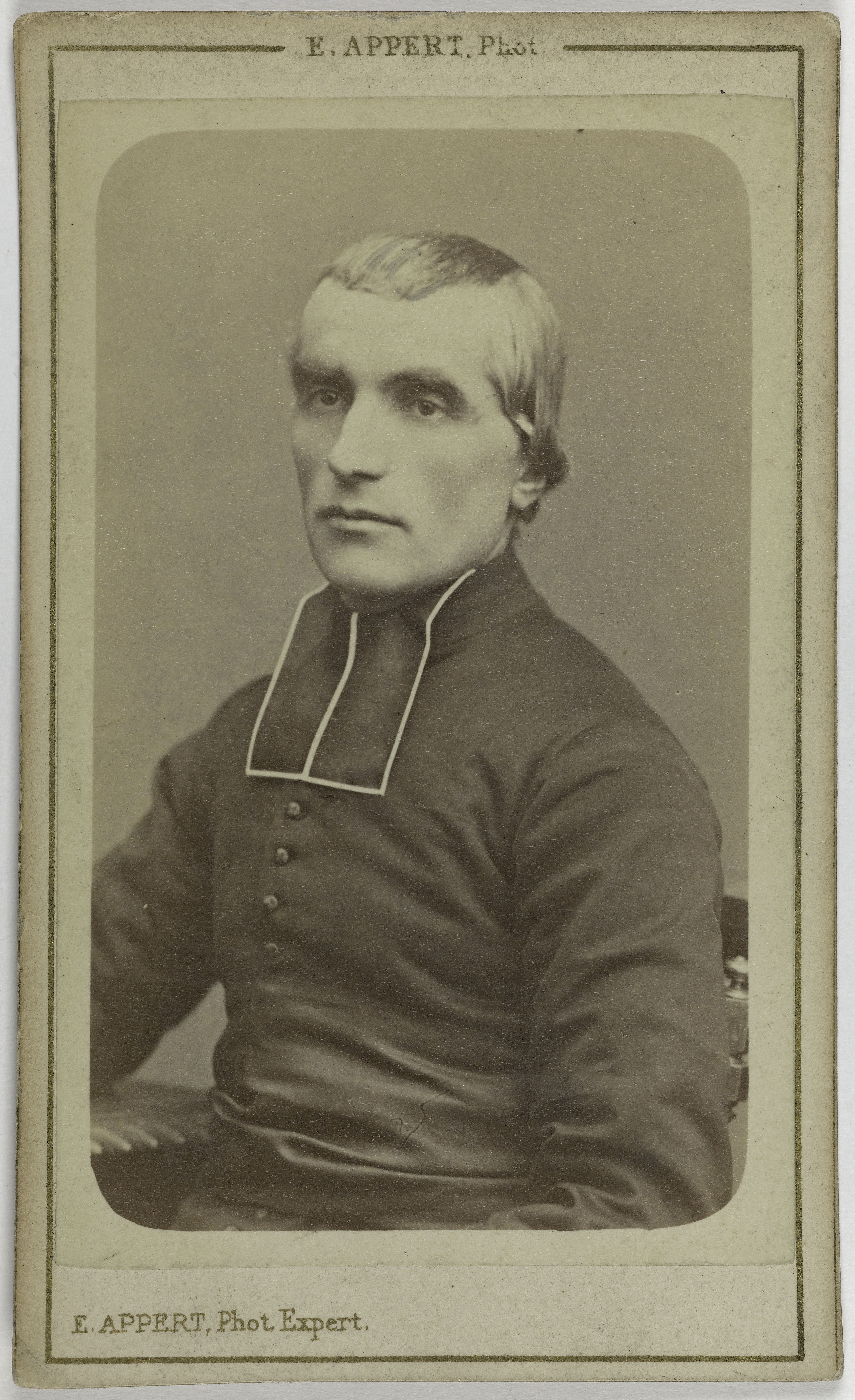 Ernest Charles Appert, Portrait de Perraud Adolphe, (1828-1906), (évêque d'Autun, cardinal)