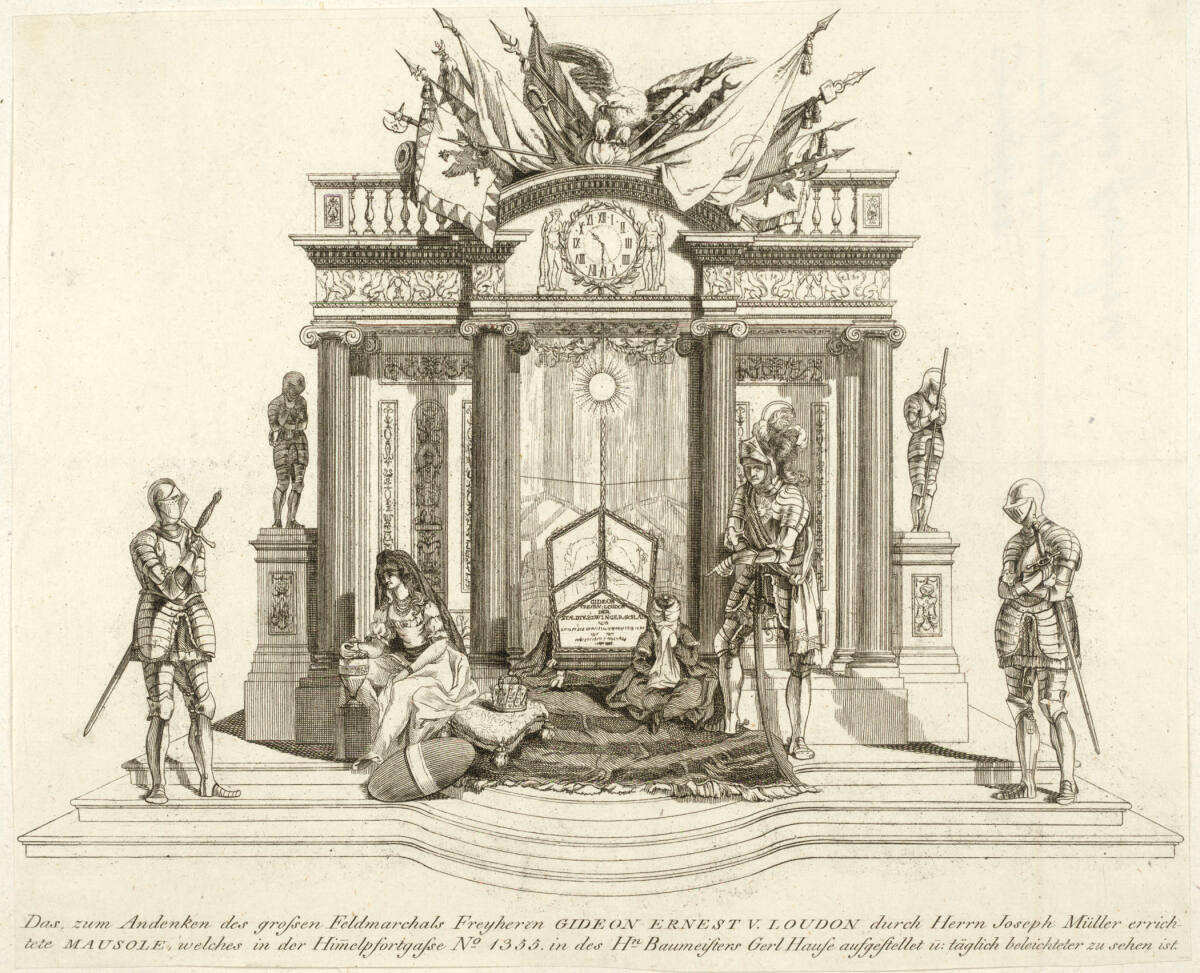 Anonym, Mausoleum für Gideon Ernst Freiherr von Loudon (Laudon)