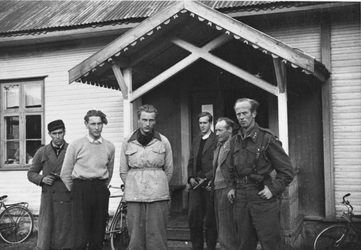 Oddvar Dobloug, NS-folk tatt til fange