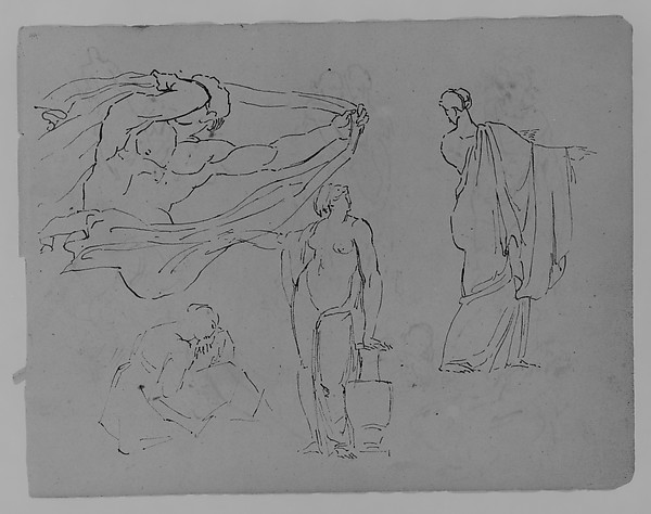 Thomas Sully, (From Sketchbook)