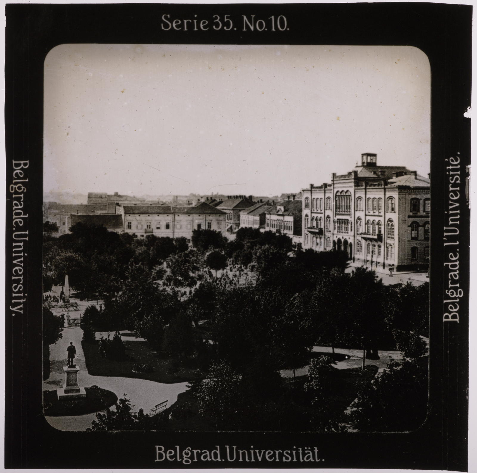 Desconegut, Belgrad. Universität Projection für Alle
