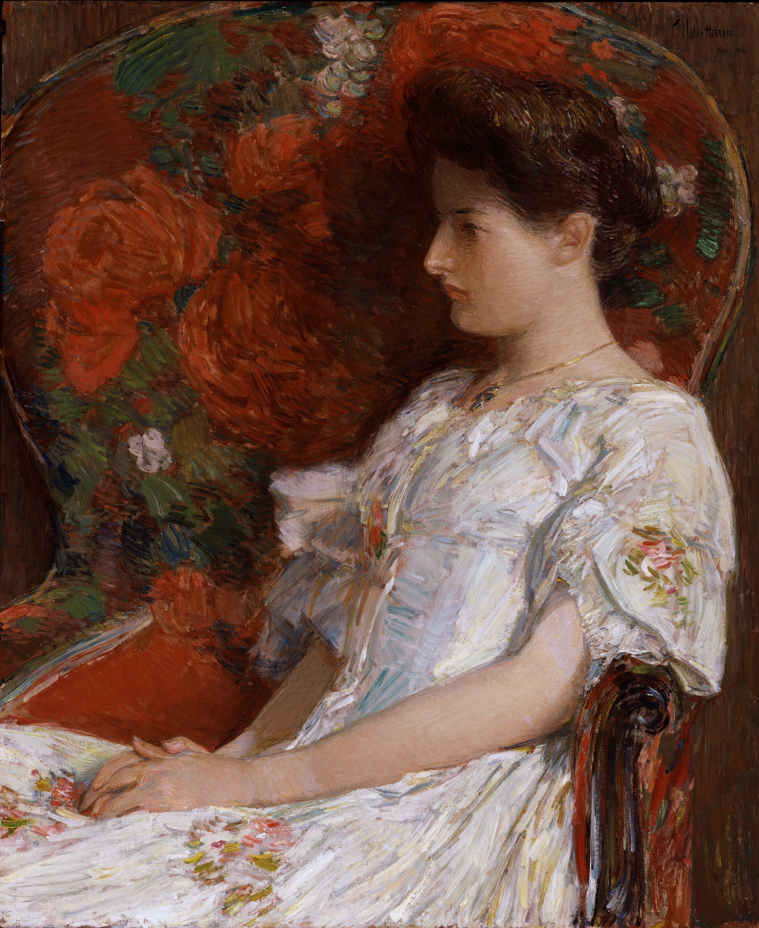 Childe Hassam, The Victorian Chair