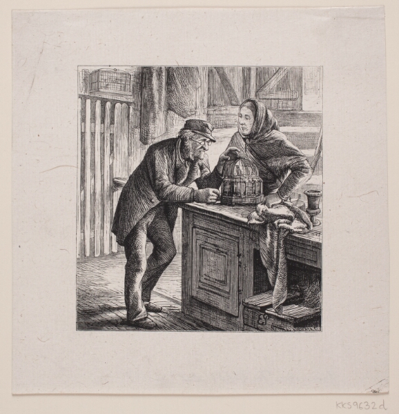 F. Hendriksen, Illustration til Hother Tolderlunds "kommissionæren"