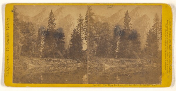 John P. Soule, The Three Brothers, 4,000 feet high. - Yo Semite Valley.