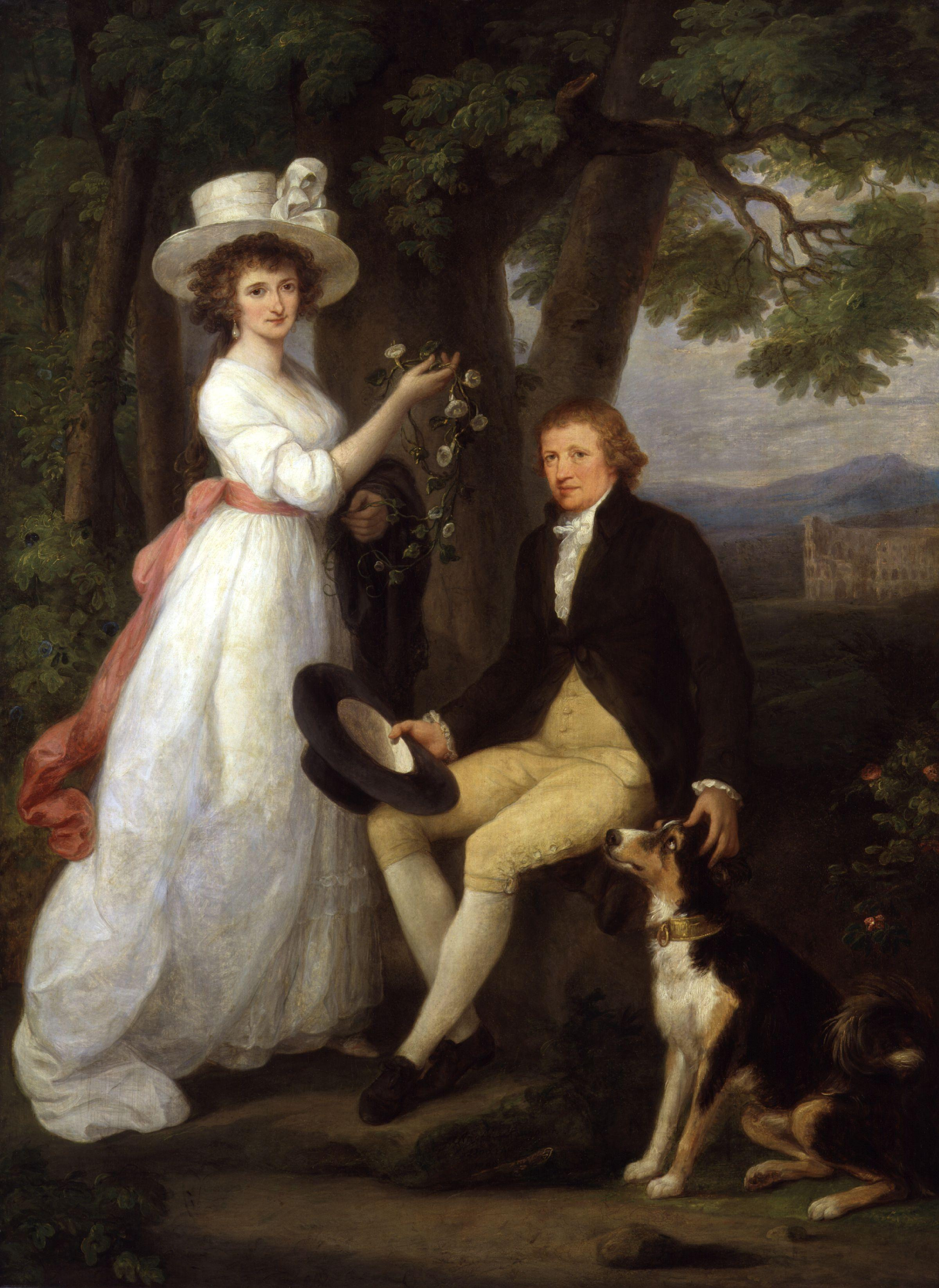 Angelica Kauffmann, Anna Maria Jenkins; Thomas Jenkins