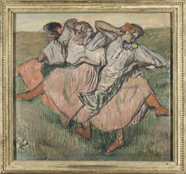 Edgar Degas, Tre ryska danserskor