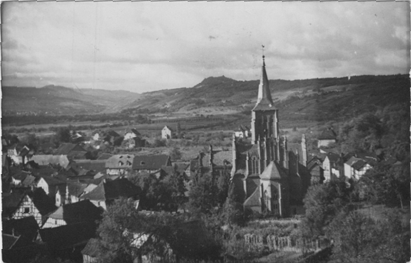 Jupp Schuld, Blick vom Reisberg auf Bodendorf und ins Ahrtal