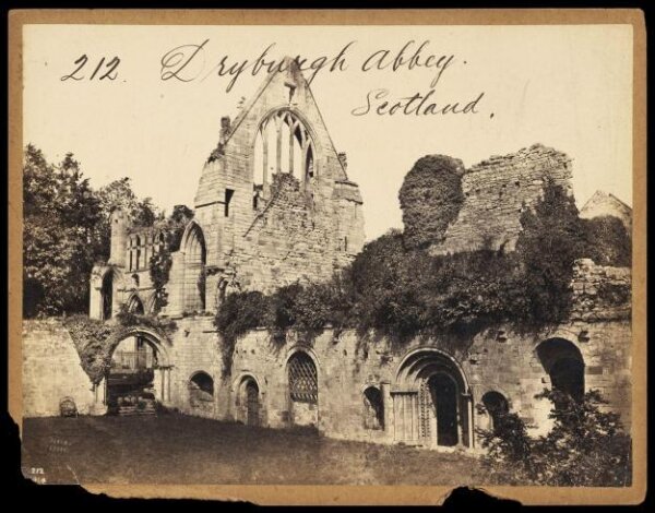 Francis Frith, Dryburgh Abbey.  Scotland