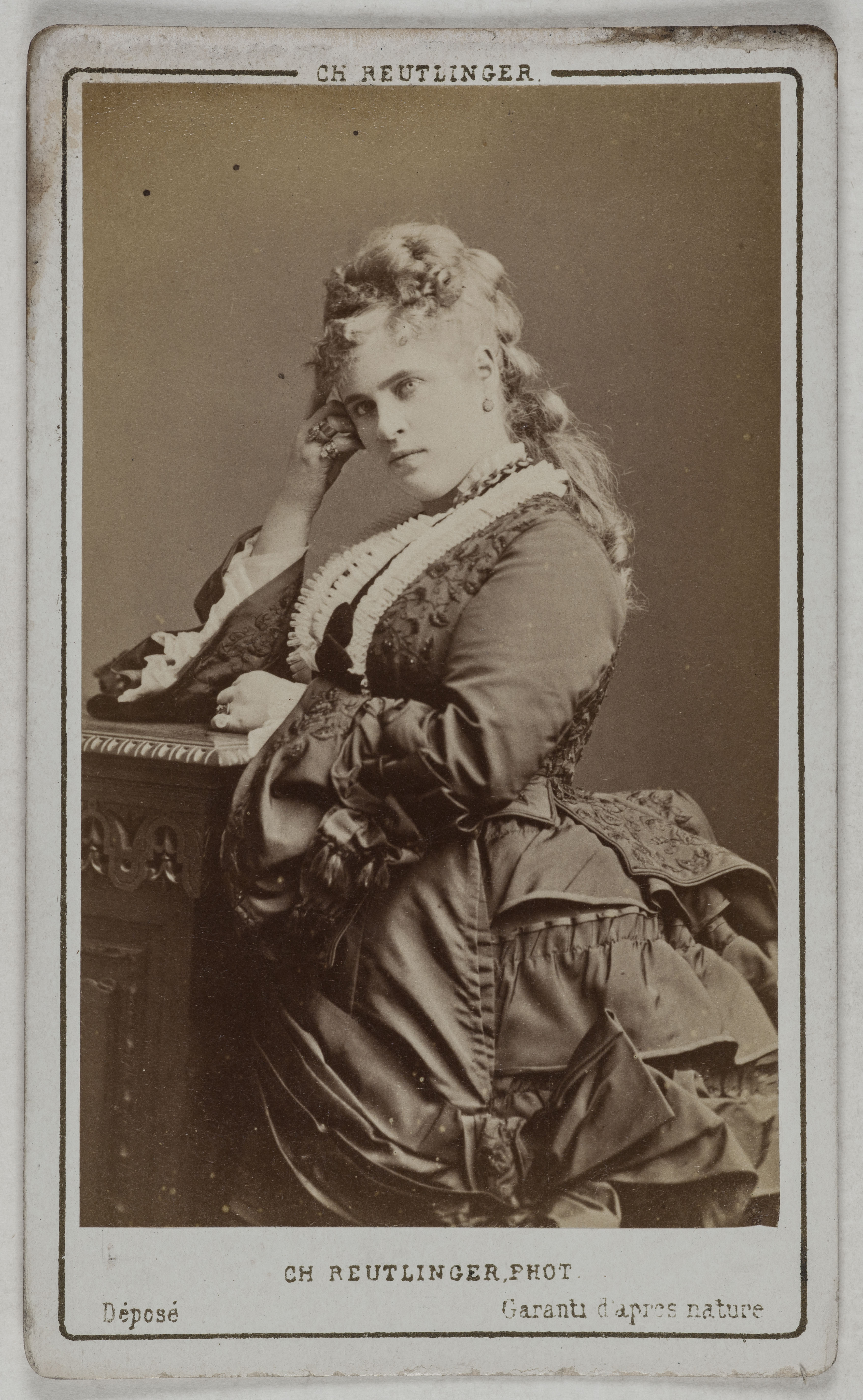 Charles Reutlinger, Portrait de Dessia Camille, (actrice)