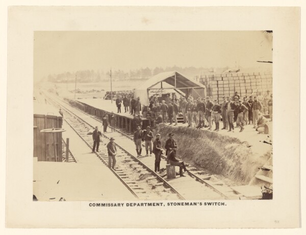 A. J. Russell, Commissary Department, Stoneman's Switch. [May 1863].