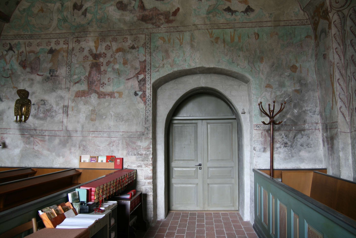 Johan Dellbeck, Lime painting in Härnevi Church, Härnevi parish, Uppland 2008