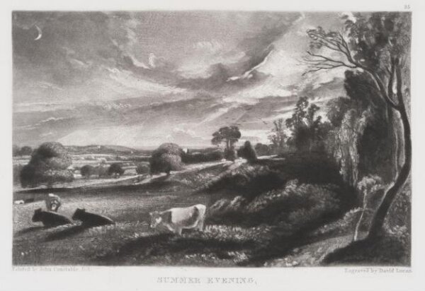 Constable, John RA, SUMMER EVENING