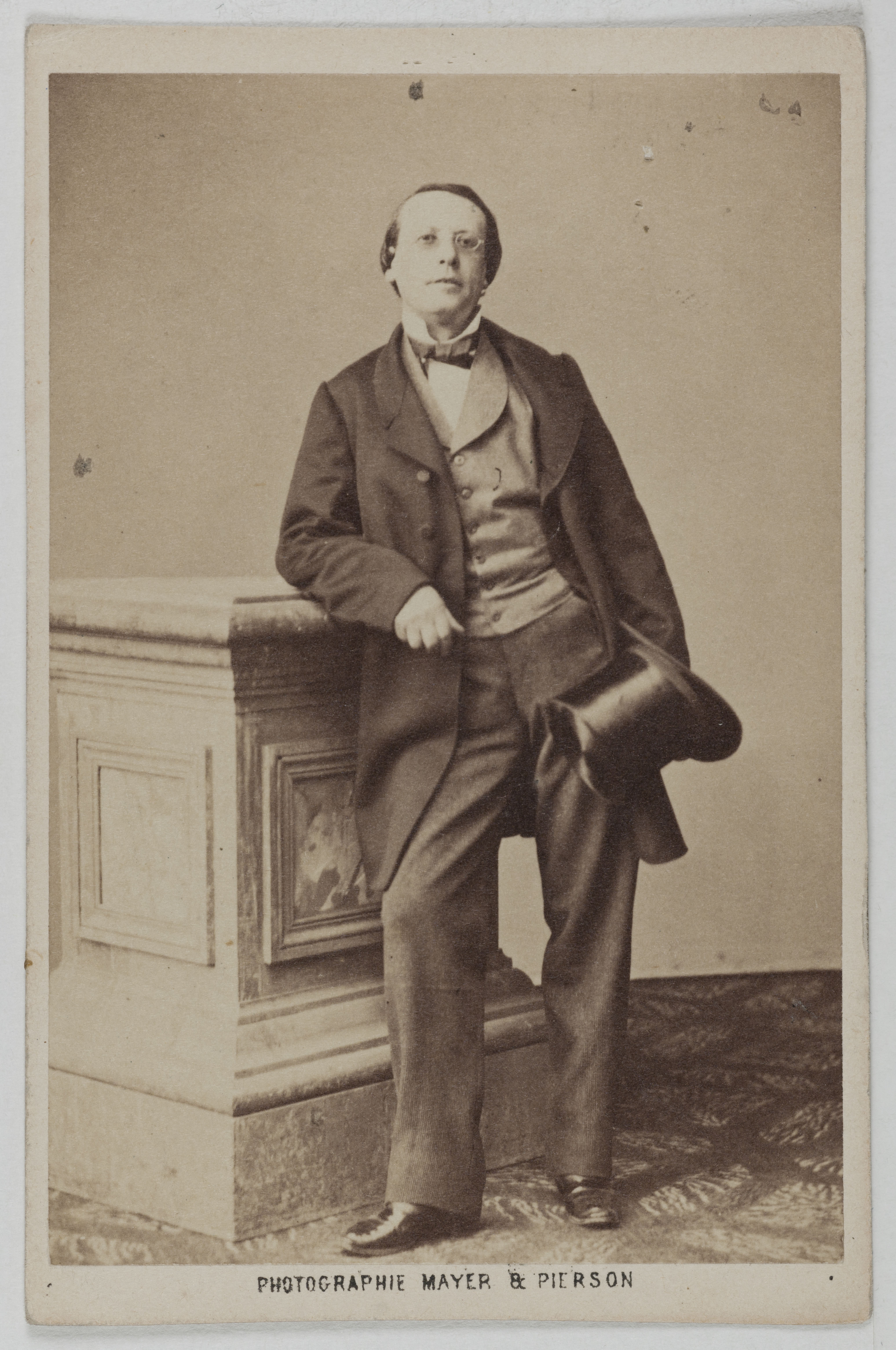 Mayer Frères et Pierson, Portrait de Léonce, (Édouard Théodore Nicole, dit), (1823-1900), (acteur)