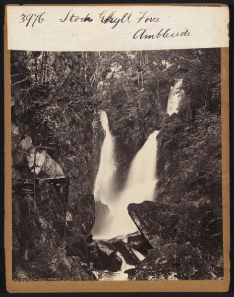 Francis Frith, Stock Ghyll Force Ambleside