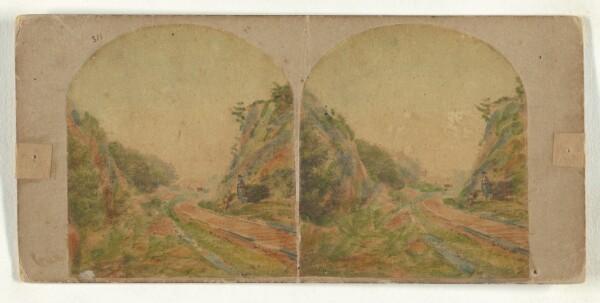 New York Stereoscopic Company, View near Baltimore. No. 1. Relay House in the distance.