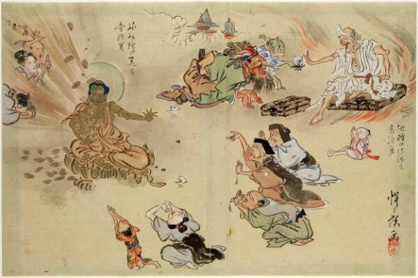 Kawanabe Kyosai, Buddha