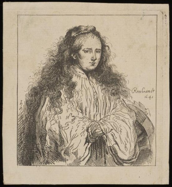 Unknown, The Little Jewish Bride (Saskia as Saint Catherine)