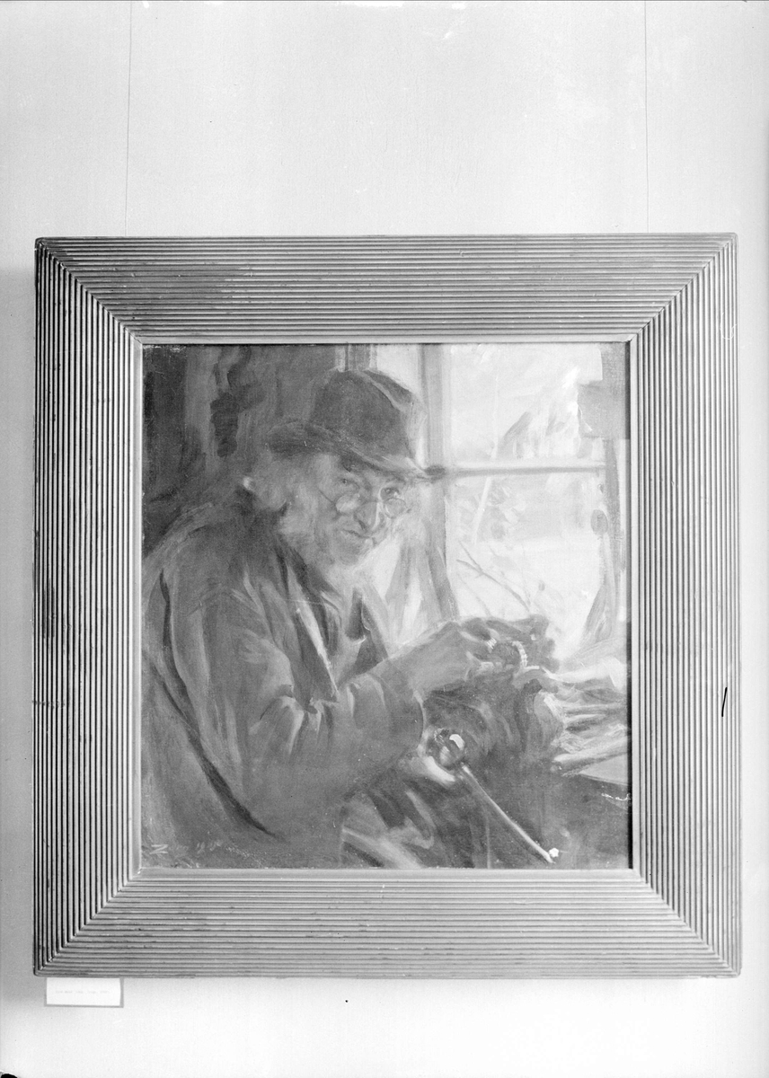 Gunnar Sundgren, Oljemålning av Anders Zorn, Zornmuseet, Mora, Dalarna 1939