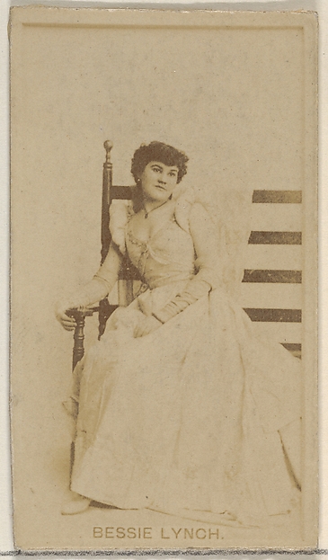 Allen & Ginter, Bessie Lynch, from the Actors and Actresses series (N45, Type 8) for Virginia Brights Cigarettes